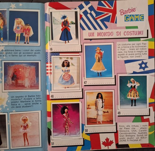 Album figurine panini - figurine, barbie