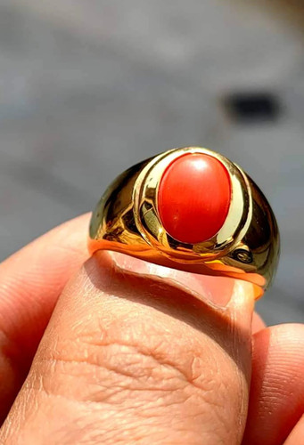 Anello uomo con - sigillo, in