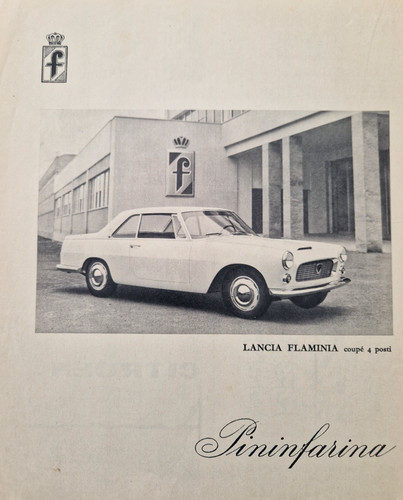 Lancia flaminia coupè - lancia,