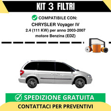 Kit 3 Filtri Tagliando per