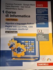 CORSO DI INFORMATICA CON PYTON 1 - Zanichelli - 9788808599742