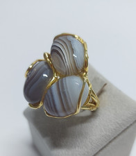 Women's Ring 925 Silver Gold