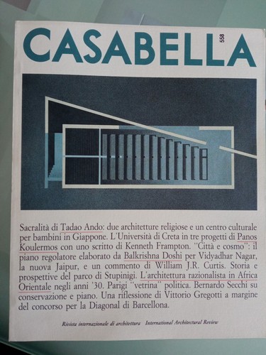 Casabella 558 1989 - tadao, ando