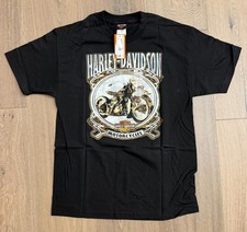 T-shirt motociclista Harley Davidson Seoul Korea nuova vintage taglia L