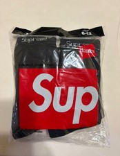 Calze nere Supreme Hanes Crew