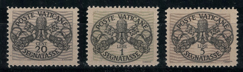 1946 vaticano segnatasse - 1946, vaticano,