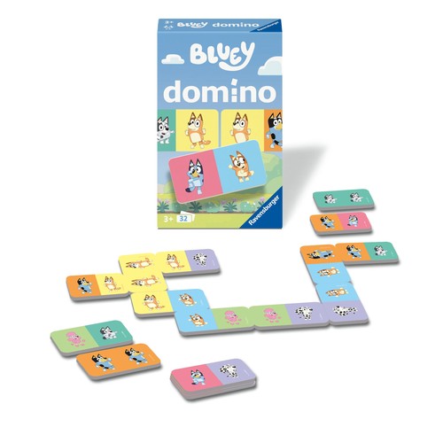 Ravensburger bluey domino - ravensburger,