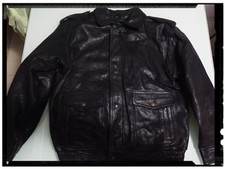 Giubbotto aviator Top Gun in pelle uomo  Tg. L 