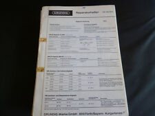 Manuale di servizio originale