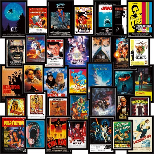 Led light movie poster - up,