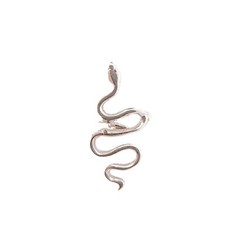 Anello serpente in argento