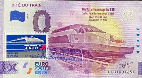 Biglietto euro filatelico - 0,