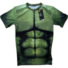Camicia a compressione Under Armour Alter Ego HULK -AVENGERS NUOVA CON ETICHETTE- Large L  