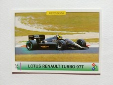 scheda PMC AYRTON SENNA Lotus Renault 97T 1985 Nurburgring/Germania #24