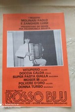 PAOLO MOLINARI - LUIGI ZANGHERI - ALBUM SEI SPARTITI PER FISARMONICA SOLISTA " 