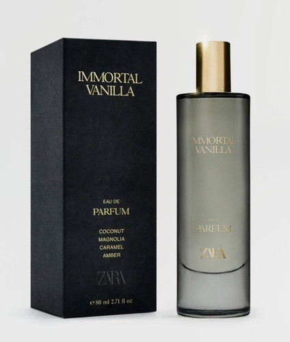 Zara immortal vanilla 80ml - immortal,