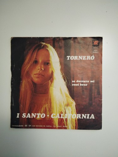 Disco giri santo - 45, i