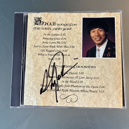 Autographed shoji songs for - -,