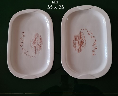 Vassoi ceramica mulino bianco - vassoi,