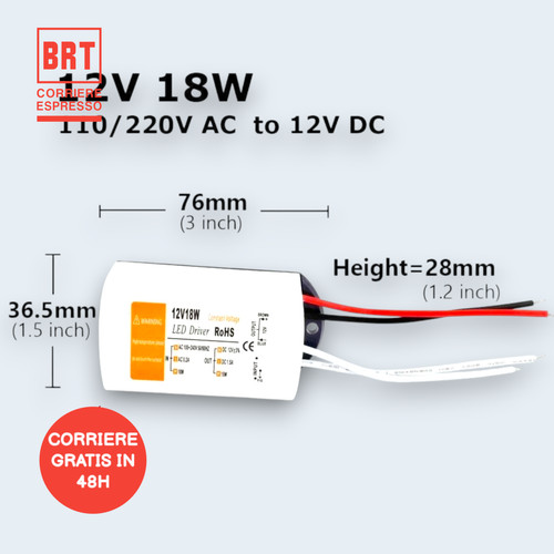 Alimentatore driver per led - alimentatore,