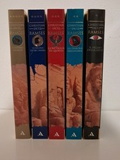 Christian Jacq, Il romanzo di Ramses, Mondadori - lotto 5 volumi