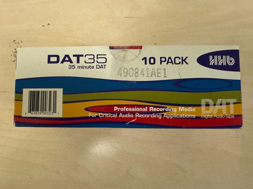 Hhb dat tape - tape, cassette