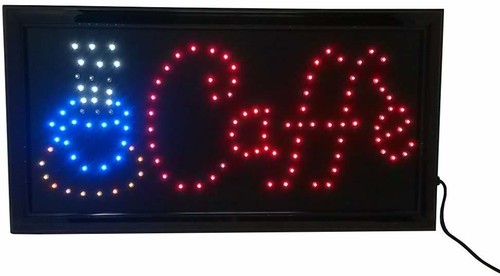 Insegna luminosa led - led, con