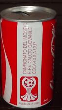  LATTINa COCA COLA  CAMPIONE DEL MONDO F.I.F.A. CALCIO GIOVANILE (VUOTA) RARA