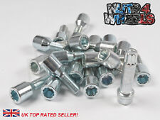 20 bulloni cerchi in lega sintonizzatore cromati M12x1,25 adatti ad Alfa Romeo Giulietta