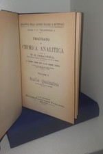 Treadwell TRATTATO DI CHIMICA ANALITICA, Vol. 1 e 2,  Vallardi 1946