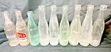 Antico lotto di 9 bottiglie GASSOSA tutte diverse - da collezione - vintage raro