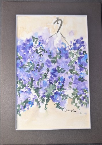 Cesto lavanda quadro - di,