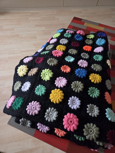 Granny square coperta - granny,