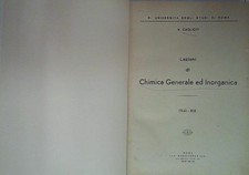 Caglioti lezioni chimica - lezioni,