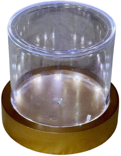 Scatola tonda plexiglass - 1,