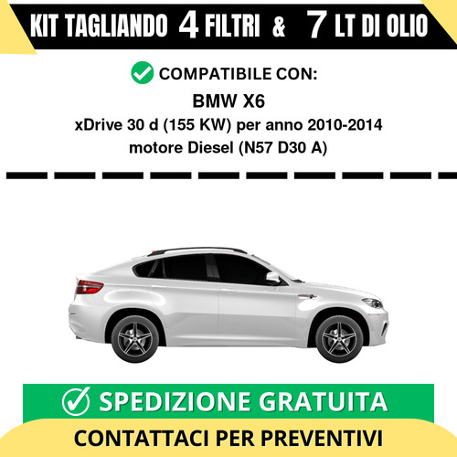 Tagliando per bmw xdrive30d - per,