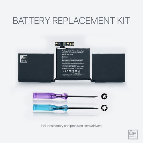 Batteria ricambio a1713 - batteria, di