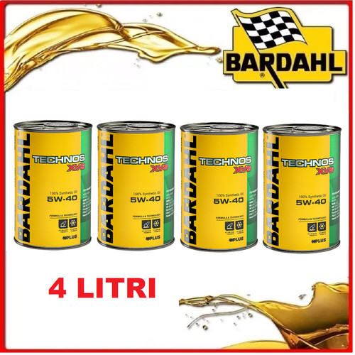 Litri olio bardahl technos - 4,