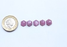 Pietra preziosa zaffiro naturale taglio a gradini cabina sfaccettata pietra...