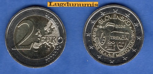 Euro commémo slovaquie 2026 - euro,