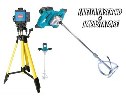 Livella laser trapano - livella, +