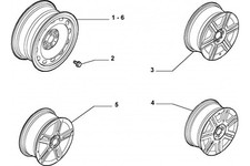 46819995 - Cerchi FIAT Stilo -