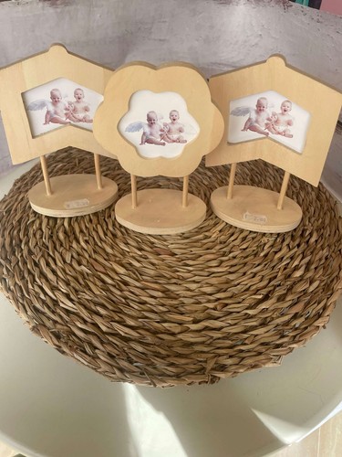 Stock portafoto in legno - in,