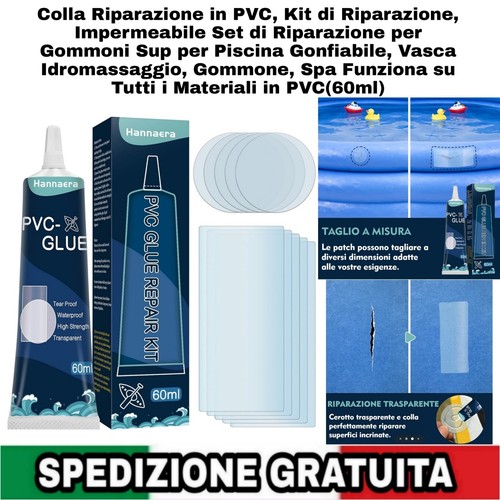 Colla riparazione pvc kit - colla,