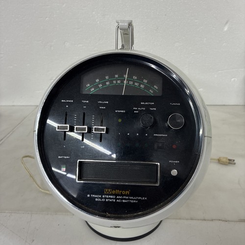Weltron space ball - space, am/fm
