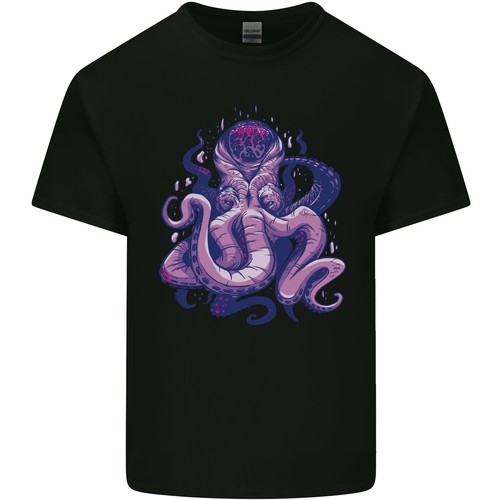 Purple kraken octopus shirt - purple, t-shirt