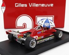 1/43 BRUMM FERRARI F1  126C2 N 27 BRAZILIAN GP 1982 GILLES VILLENEUVE RED