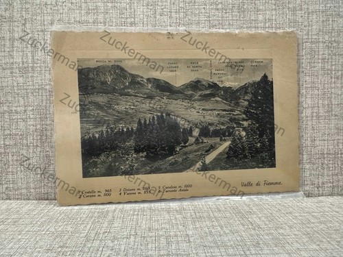 Cartolina valle fiemme - cartolina,