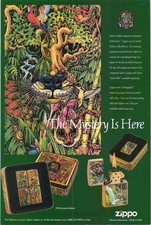 Pubblicità Zippo Misteri