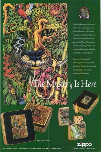 Pubblicità zippo misteri - zippo,